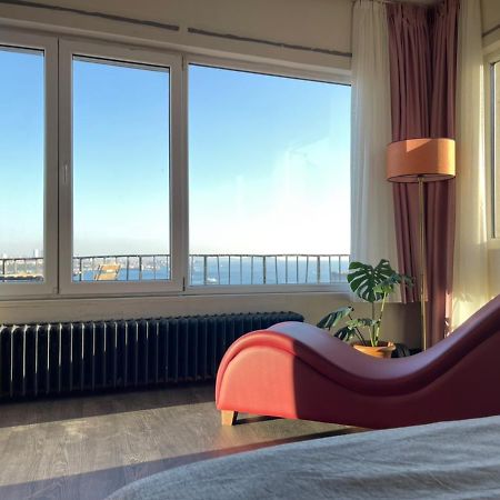 Art Loft , 270* Full Sea View In Cihangir Apartment Istanbul Exterior foto