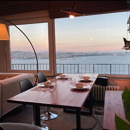 Art Loft , 270* Full Sea View In Cihangir Apartment Istanbul Exterior foto