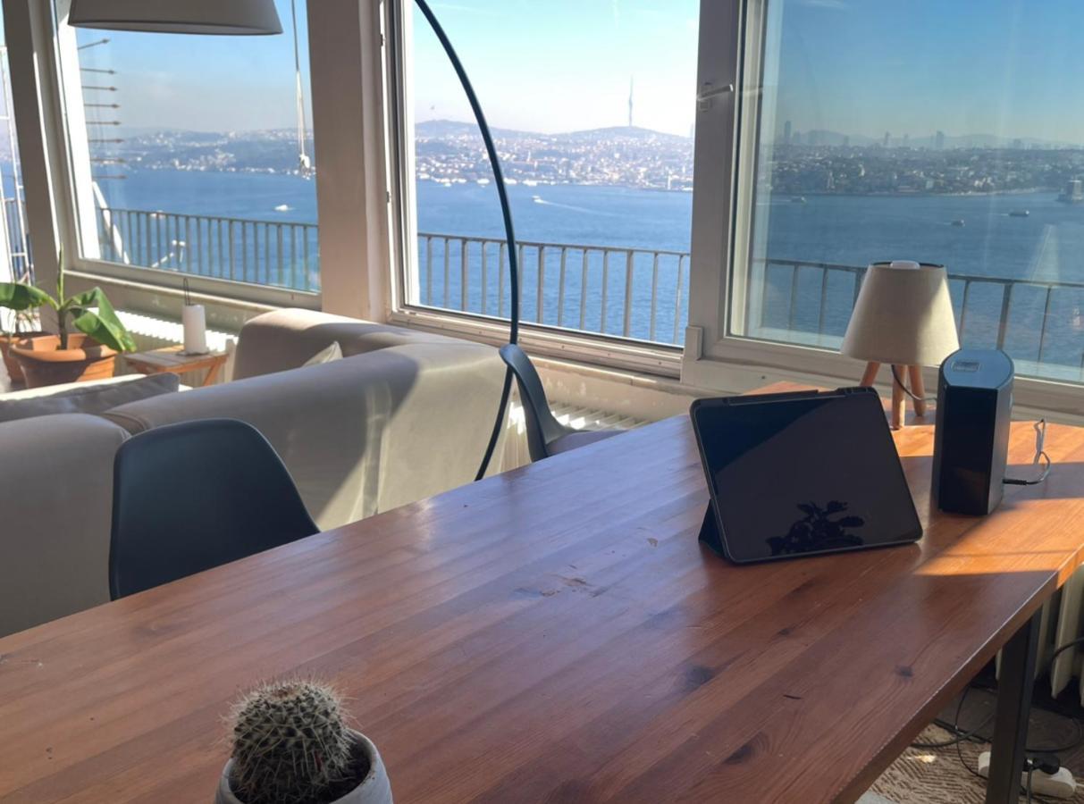 Art Loft , 270* Full Sea View In Cihangir Apartment Istanbul Exterior foto