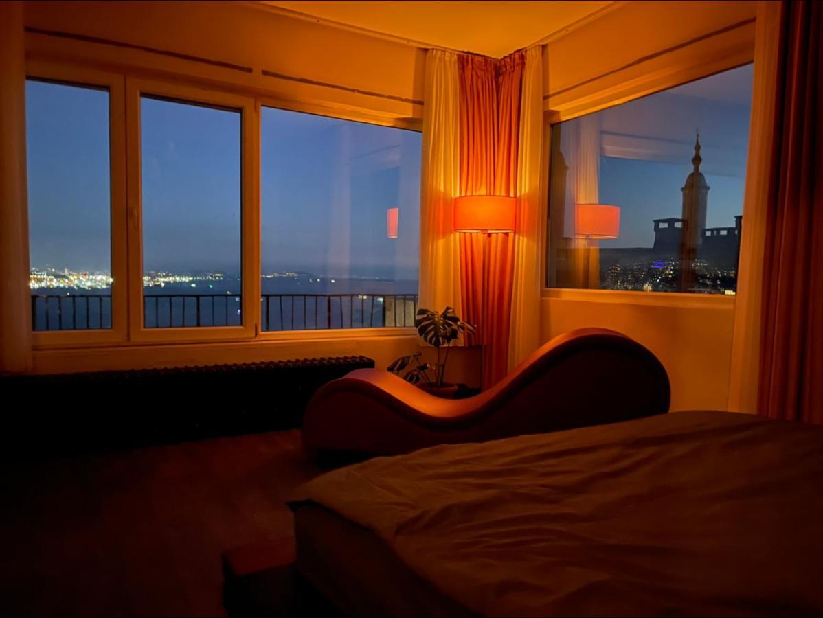 Art Loft , 270* Full Sea View In Cihangir Apartment Istanbul Exterior foto